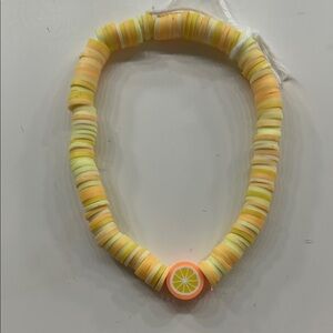 Colorful Citrus Beaded Necklace